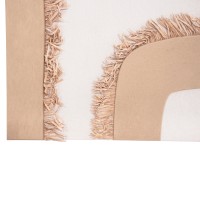 ΠΙΝΑΚΑΣ ΟΡΘΟΓΩΝΙΟΣ ΣΕΙΡΑ SANTORINI HM4533 MDF ΥΠΟΛΕΥΚΟ-ΚΑΦΕ-ΚΡΟΣΙΑ ΜΠΕΖ 60x4,5(πάχος)x80Υεκ