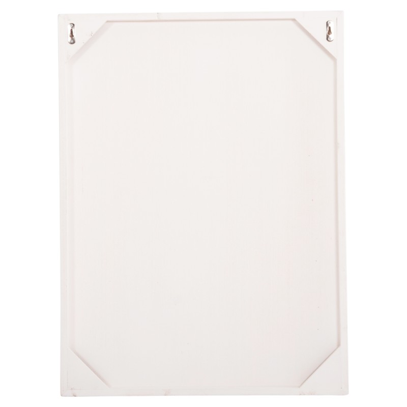 ΠΙΝΑΚΑΣ ΟΡΘΟΓΩΝΙΟΣ ΣΕΙΡΑ SANTORINI HM4533 MDF ΥΠΟΛΕΥΚΟ-ΚΑΦΕ-ΚΡΟΣΙΑ ΜΠΕΖ 60x4,5(πάχος)x80Υεκ