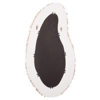 ΚΑΘΡΕΠΤΗΣ ΤΟΙΧΟΥ ΣΕΙΡΑ SANTORINI HM4525 MDF ΥΠΟΛΕΥΚΟ-ΔΙΑΚΟΣΜΗΣΗ ΣΕ ΜΠΕΖ 63x1,8x120Υεκ.