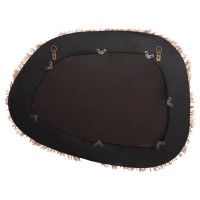 ΚΑΘΡΕΠΤΗΣ ΤΟΙΧΟΥ ΣΕΙΡΑ SANTORINI HM4530 MDF ΜΑΥΡΟ-ΔΙΑΚΟΣΜΗΣΗ ΣΕ ΜΠΕΖ 80x1,8x60Υεκ.