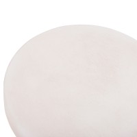 ΤΡΑΠΕΖΙ ΣΑΛΟΝΙΟΥ ΣΤΡΟΓΓΥΛΟ ΣΕΙΡΑ SANTORINI HM18050 MDF ΣΕ ΥΠΟΛΕΥΚΟ ΧΡΩΜΑ Φ80x35Υεκ.