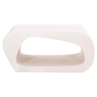 ΤΡΑΠΕΖΙ ΣΑΛΟΝΙΟΥ ΣΕΙΡΑ SANTORINI HM18071 MDF ΣΕ ΥΠΟΛΕΥΚΟ ΧΡΩΜΑ 100x60x45Υεκ.