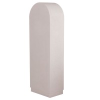 ΡΑΦΙΕΡΑ ΣΕΙΡΑ SANTORINI HM18045 MDF ΥΠΟΛΕΥΚΟ-ΡΑΦΙΑ ΞΥΛΟ ΕΛΑΤΟΥ ΦΥΣΙΚΟ 60x38,5x179Υεκ.