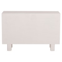 ΜΠΟΥΦΕΣ ΣΕΙΡΑ SANTORINI HM18048 MDF ΣΕ ΥΠΟΛΕΥΚΟ ΧΡΩΜΑ-3 ΣΥΡΤΑΡΙΑ & 2 ΠΟΡΤΕΣ 120x38x80Υεκ.
