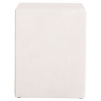 ΤΡΑΠΕΖΙ ΣΑΛΟΝΙΟΥ ΣΕΙΡΑ SANTORINI HM18070 MDF ΣΕ ΥΠΟΛΕΥΚΟ ΧΡΩΜΑ 48x38x48,5Υεκ.