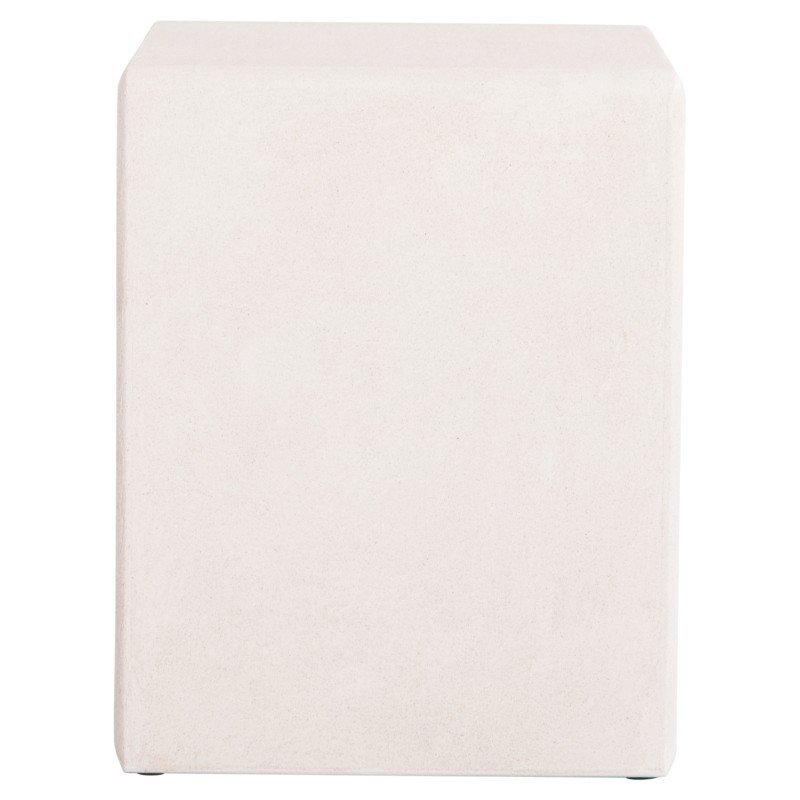 ΤΡΑΠΕΖΙ ΣΑΛΟΝΙΟΥ ΣΕΙΡΑ SANTORINI HM18070 MDF ΣΕ ΥΠΟΛΕΥΚΟ ΧΡΩΜΑ 48x38x48,5Υεκ.