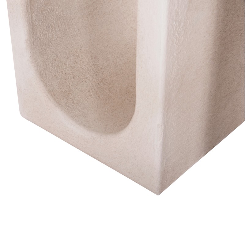 ΤΡΑΠΕΖΙ ΣΑΛΟΝΙΟΥ ΣΕΙΡΑ SANTORINI HM18070 MDF ΣΕ ΥΠΟΛΕΥΚΟ ΧΡΩΜΑ 48x38x48,5Υεκ.
