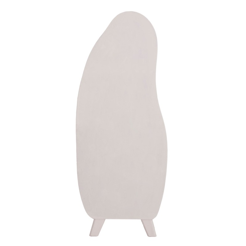 ΡΑΦΙΕΡΑ ΣΕΙΡΑ SANTORINI HM18067 MDF ΣΕ ΥΠΟΛΕΥΚΟ ΧΡΩΜΑ 80x38x196Υεκ.
