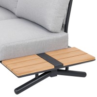 ΣΕΤ ΣΑΛΟΝΙ ΕΞ.ΧΩΡΟΥ 5ΤΜΧ MEILANI HM6190 ΑΛΟΥΜΙΝΙΟ-ΞΥΛΟ ΕΥΚΑΛΥΠΤΟΥ-ΣΧΟΙΝΙ
