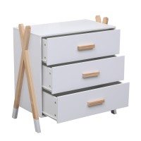 ΣΥΡΤΑΡΙΕΡΑ ΠΑΙΔΙΚH PASCHAL HM2493.03 ΜΕΛΑΜΙΝΗ-ΞΥΛΟ ΠΕΥΚΟΥ 76x40x80.5Υεκ