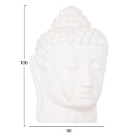 ΔΙΑΚΟΣΜΗΤΙΚΟ ΔΑΠΕΔΟΥ XXL ΚΕΦΑΛΙ ΒΟΥΔΑ HM4385.02 ΓΥΨΟΣ ΣΕ ΛΕΥΚΟ 90x90x100Υεκ.