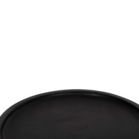 ΤΡΑΠΕΖΙ ΒΟΗΘΗΤΙΚΟ LOKI HM9899.12 ΜΑΣΙΦ ΞΥΛΟ SUAR ΣΕ ΜΑΥΡΟ Φ30x50Υεκ.