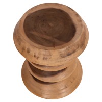 ΣΚΑΜΠΟ ΚΥΛΙΝΔΡΙΚΟ BELLOWS HM18235.11 ΜΑΣΙΦ ΞΥΛΟ SUAR ΦΥΣΙΚΟ Φ35x45Υεκ.