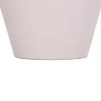 ΔΙΑΚΟΣΜΗΤΙΚΟ ΒΑΖΟ ΔΑΠΕΔΟΥ NEBULA HM4661.02 FIBER CEMENT ΛΕΥΚΟ--ΞΥΛΟ ΤΕΑΚ Φ60x115Υεκ.