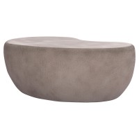 ΤΡΑΠΕΖΙ ΣΑΛΟΝΙΟΥ GERSON HM18151.03L FIBER CEMENT ΣΕ ΓΚΡΙ--122x78,5x40Υεκ.
