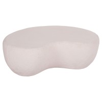 ΤΡΑΠΕΖΙ ΣΑΛΟΝΙΟΥ GERSON HM18151.02L FIBER CEMENT ΣΕ ΛΕΥΚΟ--122x78,5x40Υεκ.