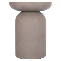 ΒΟΗΘΗΤΙΚΟ ΤΡΑΠΕΖΙ ANNA HM18160.03 FIBER CEMENT ΣΕ ΓΚΡΙ--Φ60x76Υεκ.
