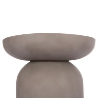 ΒΟΗΘΗΤΙΚΟ ΤΡΑΠΕΖΙ ANNA HM18160.03 FIBER CEMENT ΣΕ ΓΚΡΙ--Φ60x76Υεκ.