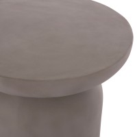ΒΟΗΘΗΤΙΚΟ ΤΡΑΠΕΖΙ ANNA HM18160.03 FIBER CEMENT ΣΕ ΓΚΡΙ--Φ60x76Υεκ.