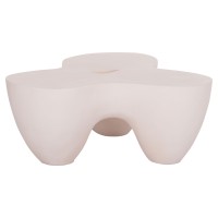 ΤΡΑΠΕΖΙ ΣΑΛΟΝΙΟΥ SALLEN HM18161.02 FIBER CEMENT ΣΕ ΛΕΥΚΟ--108x94x38,5Υεκ.