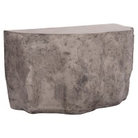 ΚΟΝΣΟΛΑ ΒΡΑΧΟΣ INTERON HM18152.03 FIBER CEMENT ΣΕ ΓΚΡΙ--120x50x71Υεκ.