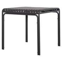 ΤΡΑΠΕΖΙ ΤΕΤΡΑΓΩΝΟ ΑΛΟΥΜΙΝΙΟΥ RACHEL HM6338.01 ΓΚΡΙ 80x80x76Υεκ.
