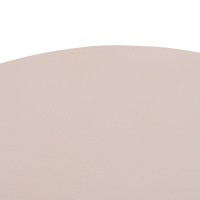 ΤΡΑΠΕΖΙ ΣΑΛΟΝΙΟΥ ANNA HM18157.02 FIBER CEMENT ΛΕΥΚΟ-ΦΥΣΙΚΟ RATTAN--Φ92x44.5Υεκ