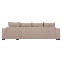 ΓΩΝΙΑΚΟΣ ΚΑΝΑΠΕΣ-ΚΡΕΒΑΤΙ ΜΕ ΑΠΟΘ.ΧΩΡΟ TRENDSTON HM3302.03R ΜΠΕΖ ΥΦΑΣΜΑ 298x177x95Υεκ