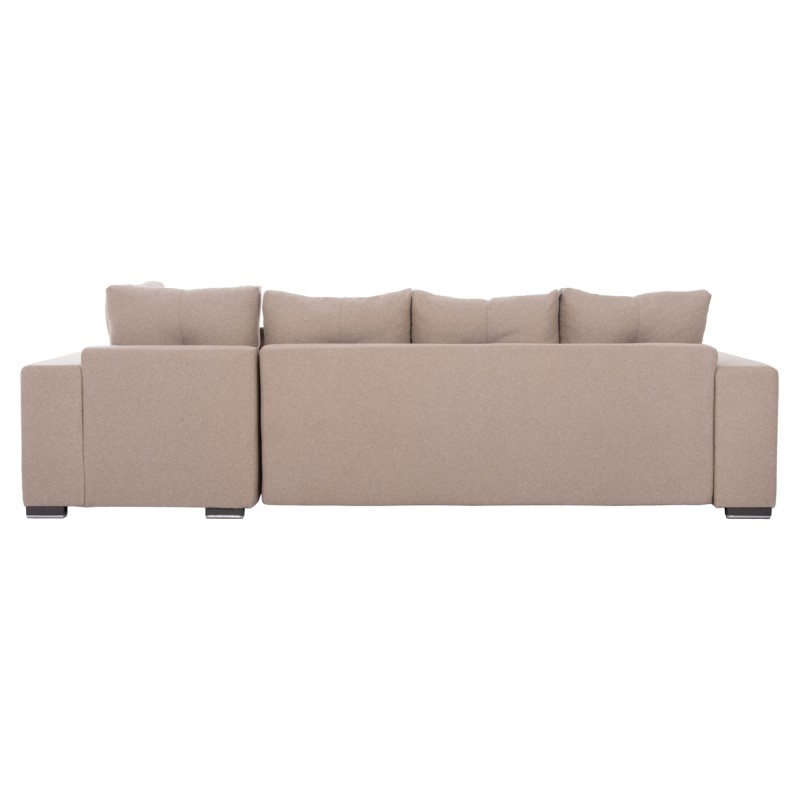 ΓΩΝΙΑΚΟΣ ΚΑΝΑΠΕΣ-ΚΡΕΒΑΤΙ ΜΕ ΑΠΟΘ.ΧΩΡΟ TRENDSTON HM3302.03R ΜΠΕΖ ΥΦΑΣΜΑ 298x177x95Υεκ