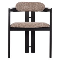 ΠΟΛΥΘΡΟΝΑ ΤΡΑΠΕΖΑΡΙΑΣ KALL HM18247.02 ΚΑΦΕ ΥΦΑΣΜΑ--PLYWOOD ΣΕ ΜΑΥΡΟ 56x45x73Υεκ