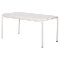 ΤΡΑΠΕΖΙ ΑΛΟΥΜΙΝΙΟΥ RACHEL HM6339.02 ΛΕΥΚΟ 150x80x75Υεκ.
