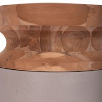 ΔΙΑΚΟΣΜΗΤΙΚΑ ΒΑΖΑ ΔΑΠΕΔΟΥ 2ΤΜΧ LINTER HM21140.04 FIBER CEMENT TAUPE-ΞΥΛΟ ΤΕΑΚ 47Υ & 60Υεκ