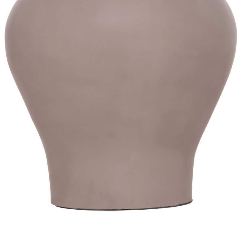 ΔΙΑΚΟΣΜΗΤΙΚΟ ΒΑΖΟ ΔΑΠΕΔΟΥ NEBULA HM4660.05S FIBER CEMENT TAUPE--ΞΥΛΟ ΤΕΑΚ Φ45x115Υεκ