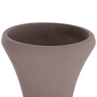 ΔΙΑΚΟΣΜΗΤΙΚΟ ΒΑΖΟ ΔΑΠΕΔΟΥ NEBULA HM4660.05S FIBER CEMENT TAUPE--ΞΥΛΟ ΤΕΑΚ Φ45x115Υεκ