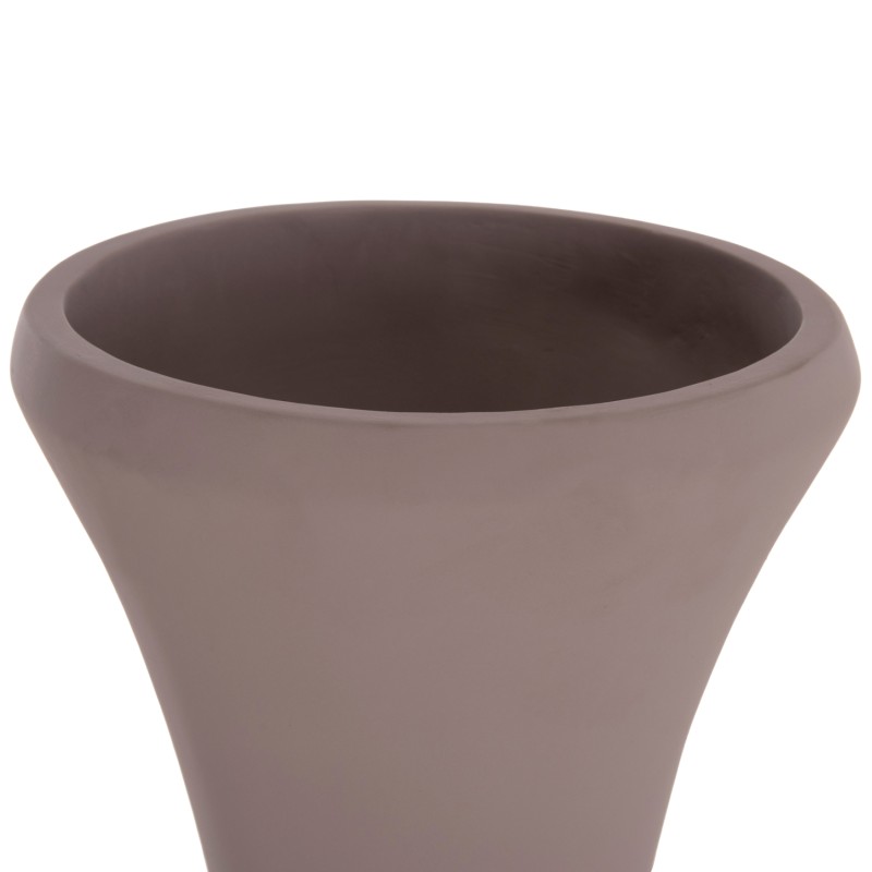 ΔΙΑΚΟΣΜΗΤΙΚΟ ΒΑΖΟ ΔΑΠΕΔΟΥ NEBULA HM4660.05S FIBER CEMENT TAUPE--ΞΥΛΟ ΤΕΑΚ Φ45x115Υεκ