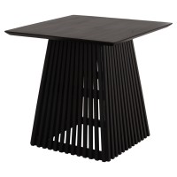 ΤΡΑΠΕΖΙ ΤΡΑΠΕΖΑΡΙΑΣ ΤΕΤΡΑΓΩΝΟ FRANTZ HM9458.02 MINDI ΞΥΛΟ ΜΑΥΡΟ 80x80x78Yεκ.