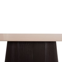 ΤΡΑΠΕΖΙ ΟΒΑΛ CATER HM18320 ΚΕΡΑΜΙΚΟ TOP ΟΨΗ ΤΡΑΒΕΡΤΙΝΑΣ-MDF ΒΑΣΗ 180x90x74Υεκ