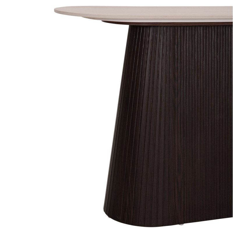 ΚΟΝΣΟΛΑ CATER HM18323 ΚΕΡΑΜΙΚΟ TOP ΟΨΗ ΤΡΑΒΕΡΤΙΝΑΣ-MDF ΒΑΣΗ 120x40x78Υεκ.