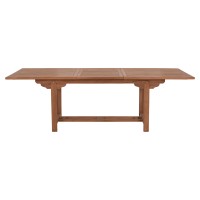 TΡΑΠΕΖΙ ΤΡΑΠΕΖΑΡΙΑΣ ΑΝΟΙΓΟΜΕΝΟ CRANDER HM6376 ΞΥΛΟ TEAK ΣΕ ΦΥΣΙΚΟ 180-240x100x76Υεκ