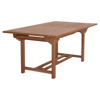 TΡΑΠΕΖΙ ΤΡΑΠΕΖΑΡΙΑΣ ΑΝΟΙΓΟΜΕΝΟ CRANDER HM6376 ΞΥΛΟ TEAK ΣΕ ΦΥΣΙΚΟ 180-240x100x76Υεκ
