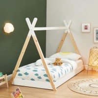 ΚΡΕΒΑΤΙ ΠΑΙΔΙΚΟ ΜΕ ΣΤΡΩΜΑ MUNK HM21308 ΞΥΛΟ ΠΕΥΚΟΥ ΦΥΣΙΚΟ-ΛΕΥΚΟ--ΣΤΡΩΜΑ 90x190εκ