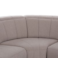 ΓΩΝΙΑΚΟΣ ΚΑΝΑΠΕΣ ΜΕ RECLINE ORACLE HM3290.02 ΜΠΕΖ ΥΦΑΣΜΑ 260x260x90(κάθισμα)x94Υεκ.