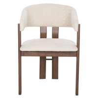 ΣΕΤ ΤΡΑΠΕΖΑΡΙΑΣ 7ΤΜΧ ZARRA HM21338.01 ΤΡΑΠΕΖΙ ΑΠΟ MDF--ΚΑΡΕΚΛΕΣ ΜΕ ΜΠΟΥΚΛΕ ΥΦΑΣΜΑ