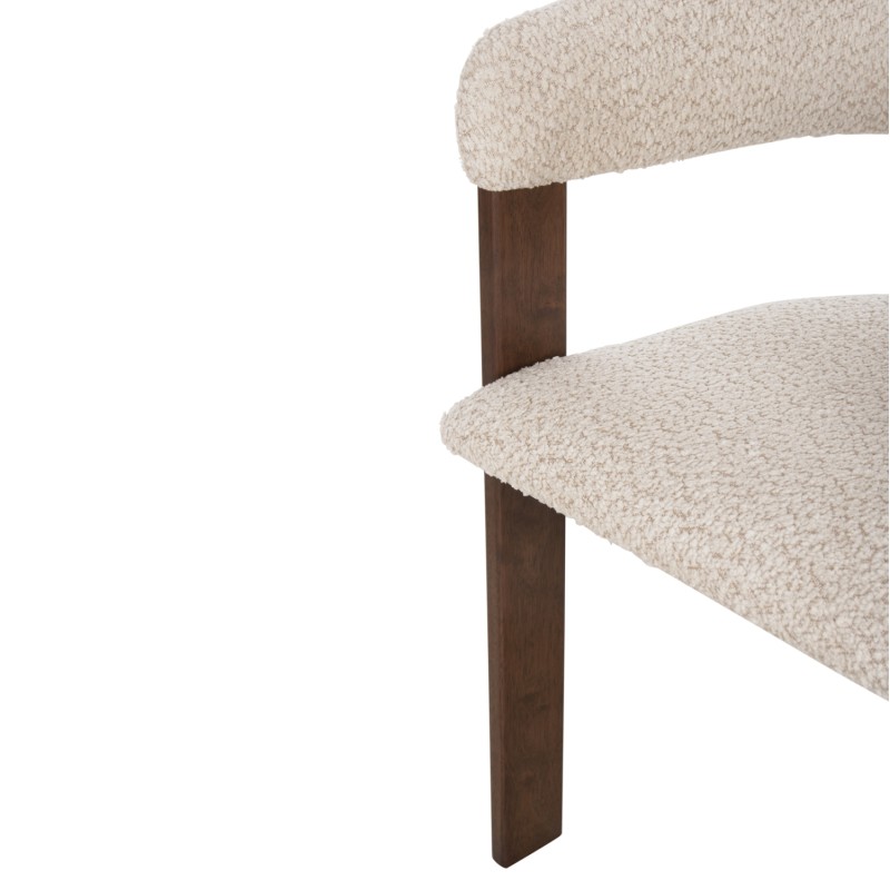 ΣΕΤ ΤΡΑΠΕΖΑΡΙΑΣ 7ΤΜΧ ZARRA HM21338.01 ΤΡΑΠΕΖΙ ΑΠΟ MDF--ΚΑΡΕΚΛΕΣ ΜΕ ΜΠΟΥΚΛΕ ΥΦΑΣΜΑ