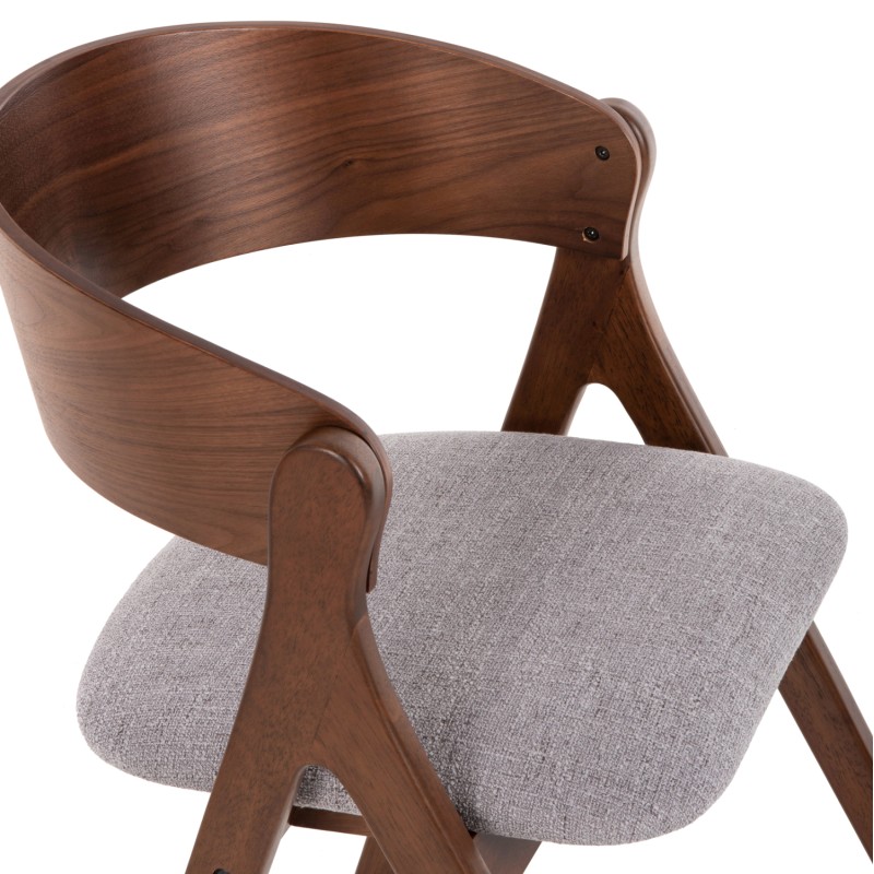 ΣΕΤ ΤΡΑΠΕΖΑΡΙΑΣ 5ΤΜΧ NEKKER HM21340.01 ΤΡΑΠΕΖΙ ΑΠΟ MDF--ΚΑΡΕΚΛΕΣ ΑΠΟ RUBBERWOOD