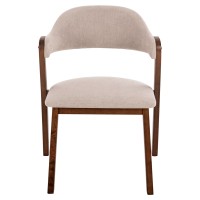 ΣΕΤ ΤΡΑΠΕΖΑΡΙΑΣ 9ΤΜΧ RIDER HM21341 ΤΡΑΠΕΖΙ ΑΠΟ MDF--ΚΑΡΕΚΛΕΣ RUBBERWOOD & ΥΦΑΣΜΑ