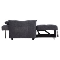 ΠΟΛΥΘΡΟΝΑ-ΚΡΕΒΑΤΙ ORYN HM3307.01 ΓΚΡΙ ΥΦΑΣΜΑ 85x88x78Υεκ.