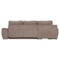 ΚΑΝΑΠΕΣ ΚΡΕΒΑΤΙ ΑΡΙΣΤΕΡΗ ΓΩΝΙΑ COMFYRA HM3336.03L ΜΠΕΖ ΥΦΑΣΜΑ 268x180x83Υεκ