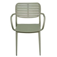 ΠΟΛΥΘΡΟΝΑ ΤΡΑΠΕΖΑΡΙΑΣ HILLIARD HM6644.07 ΑΛΟΥΜΙΝΙΟ ΣΕ OLIVE GREEN 58x52x78Υεκ