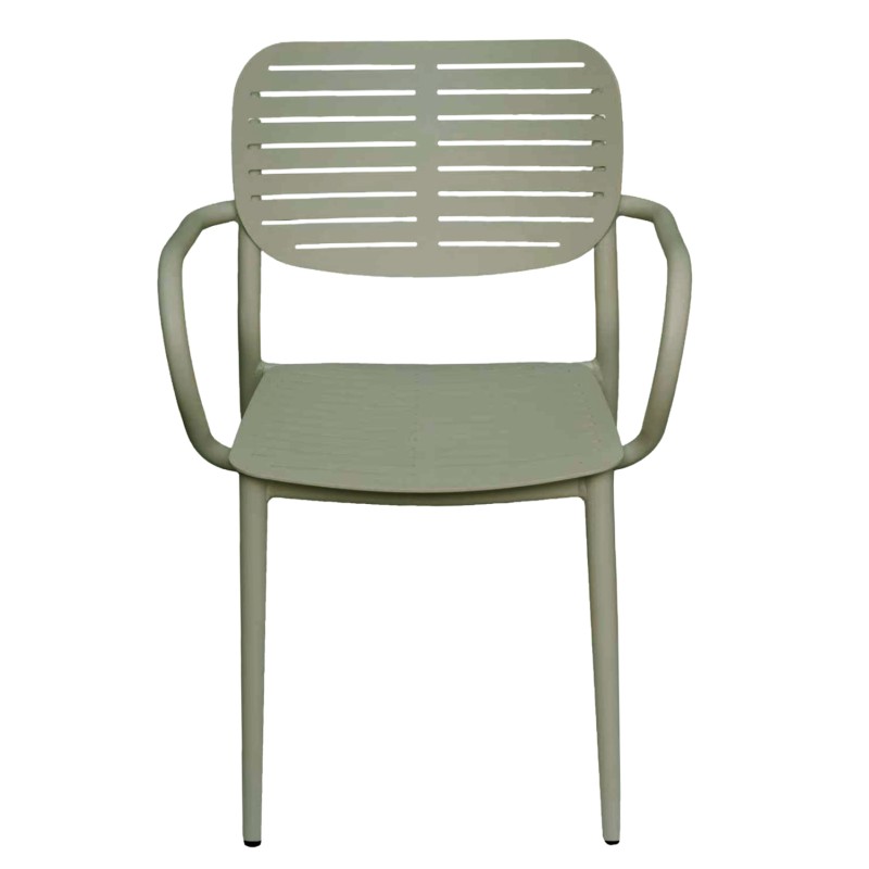 ΠΟΛΥΘΡΟΝΑ ΤΡΑΠΕΖΑΡΙΑΣ HILLIARD HM6644.07 ΑΛΟΥΜΙΝΙΟ ΣΕ OLIVE GREEN 58x52x78Υεκ